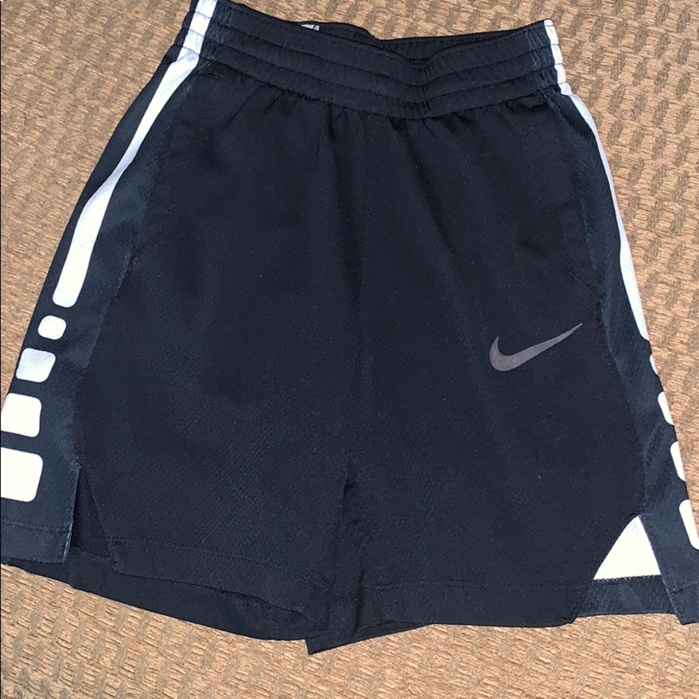 Black Nike Boys gym shorts